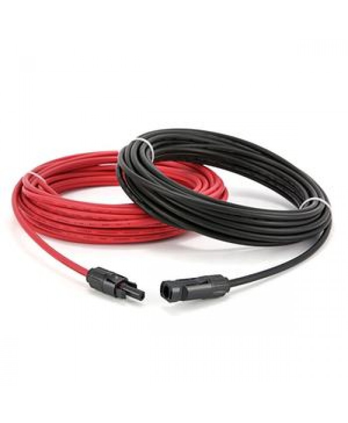 TUV Insulated Tinned Copper Solar Wire DC Power Single Head PV Connector 1000V/1500V 30A Cable IP67 Various Sizes 4mm-35mm