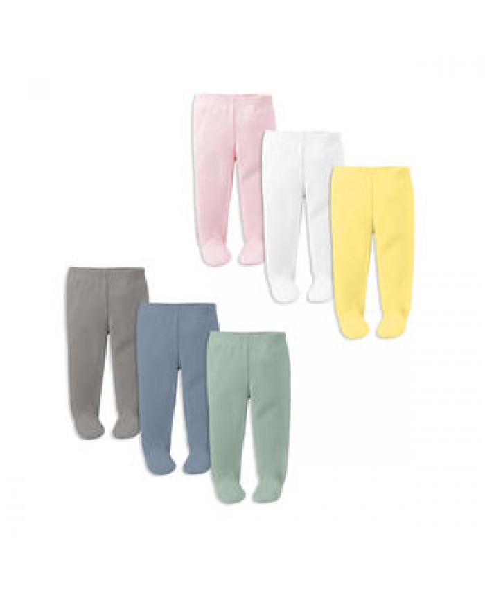Baby Legging Footed Baby Pants Footie Newborn Trousers Organic 100% Cotton Pattern All-match Pants Baby Leggings