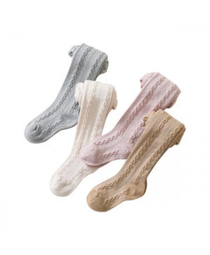 Ready to Ship High Quality Baby Girls Cotton Full Length Leggings Pantyhose Tights Summer For Kids