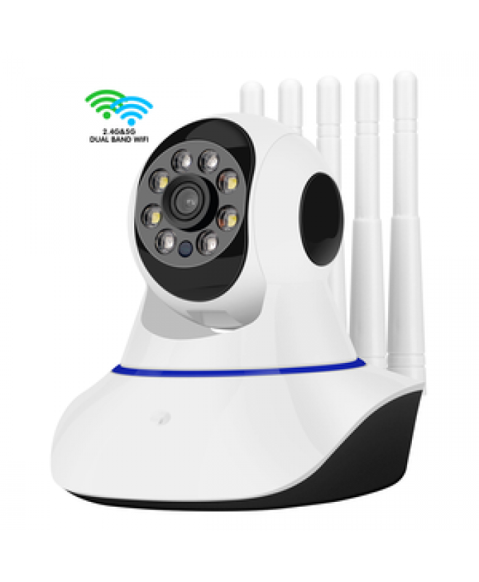 HD 360 Angle Wireless WiFi Night Vision Watch Baby Pet Dog Cat Monitor Home Security Surveillance IP CCTV Camera