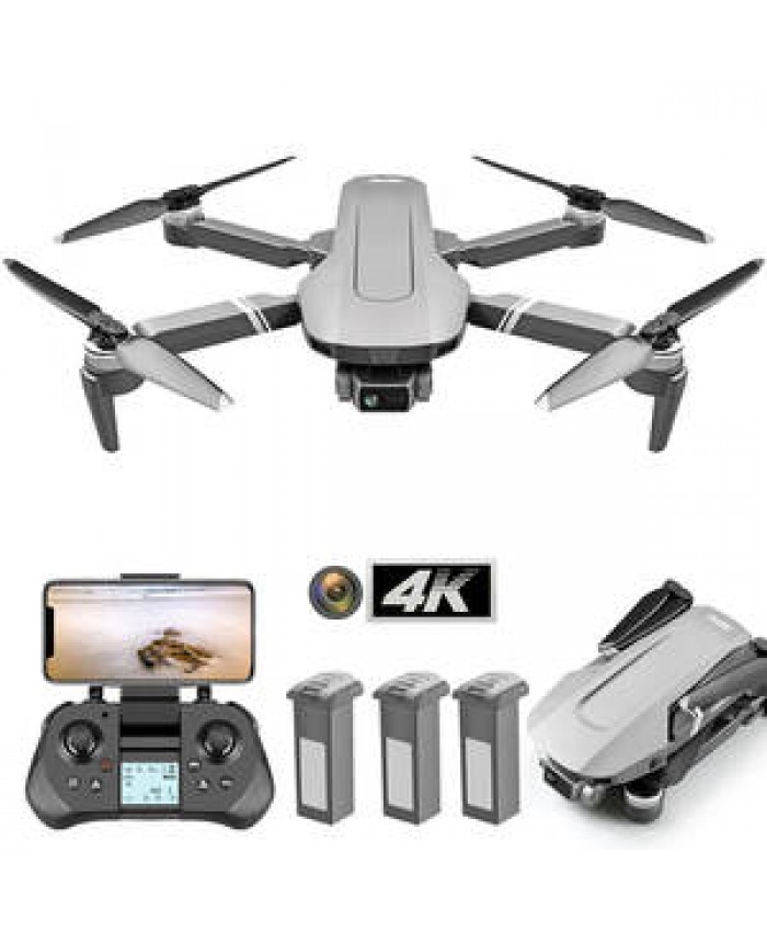 2022 2km long distance 25mins flight time motor professional F4 6K drones with 4k hd camera and gps