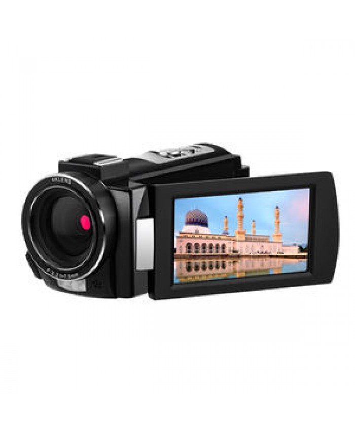 4K Video Camera Camcorder HDR-AE8 UHD 1080P 60FPS Digital WiFi Camera Camcorders IR Night Vision 3.0'' IPS Touchscreen