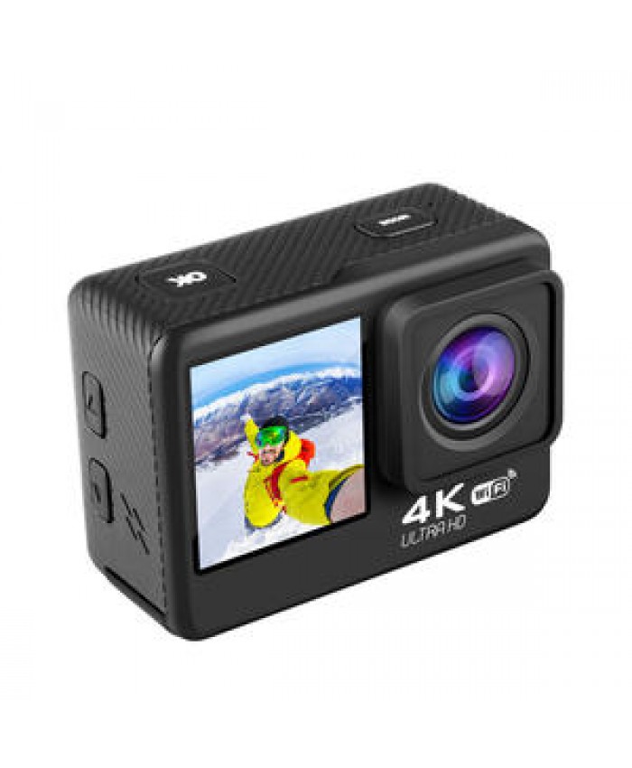 christmas toys gift USA top seller camara go pro 9 OEM Touch dual screen real 4k 60fps EIS Live stream action camera