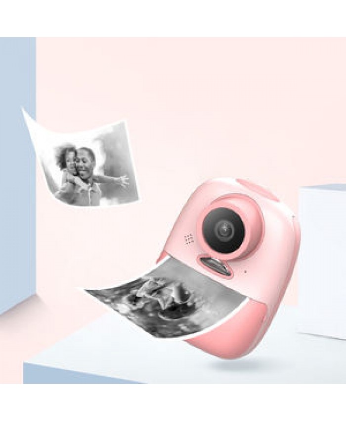 Print children's digital camera 2 inch high-definition screen instant photography camera printing children's print camera