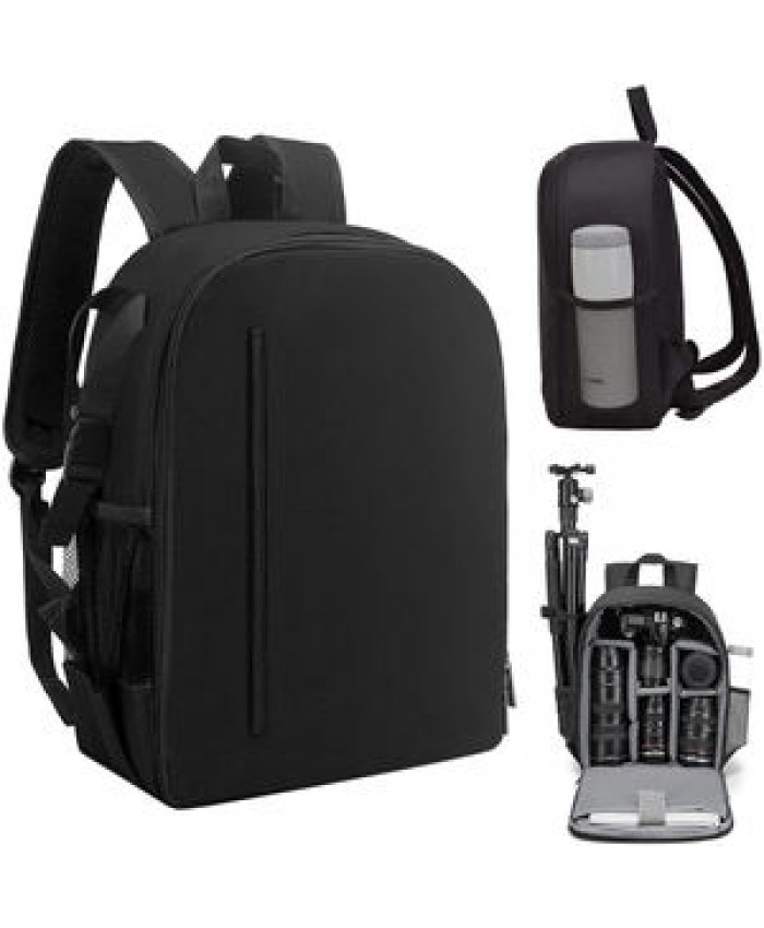 2022 Custom Logo Simple Style Professional DSLR/SLR Mirrorless Camera Waterproof Backpack Video Camera Bag