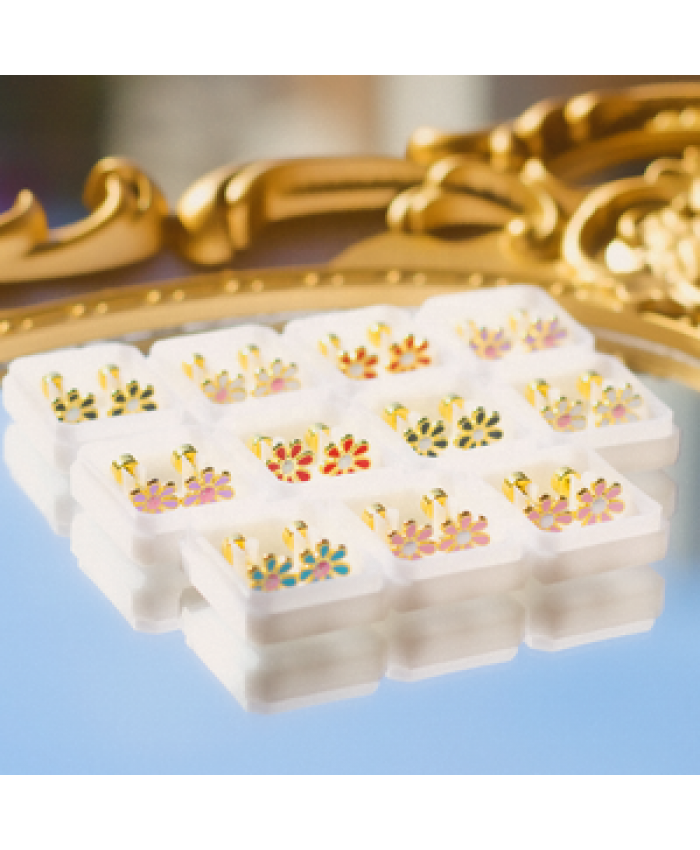 OEM/ODM Jewelry 18K PVD Gold Plated Stainless Steel Jewelry Different Shape Screw Earring