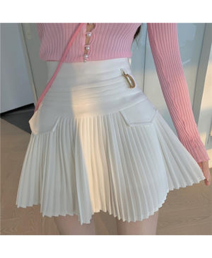 Small Quantity Customized High-waisted Wholesale Girls Short Mini Womens Golf Skirts