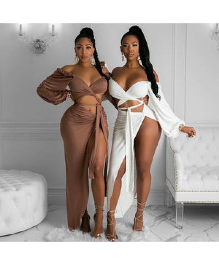 Amazon Hot Sexy Club Dresses Bodycon For Women Solid Spring Ruffles Maxi Clothes Party Wholesale Longuette Women Club Dresses