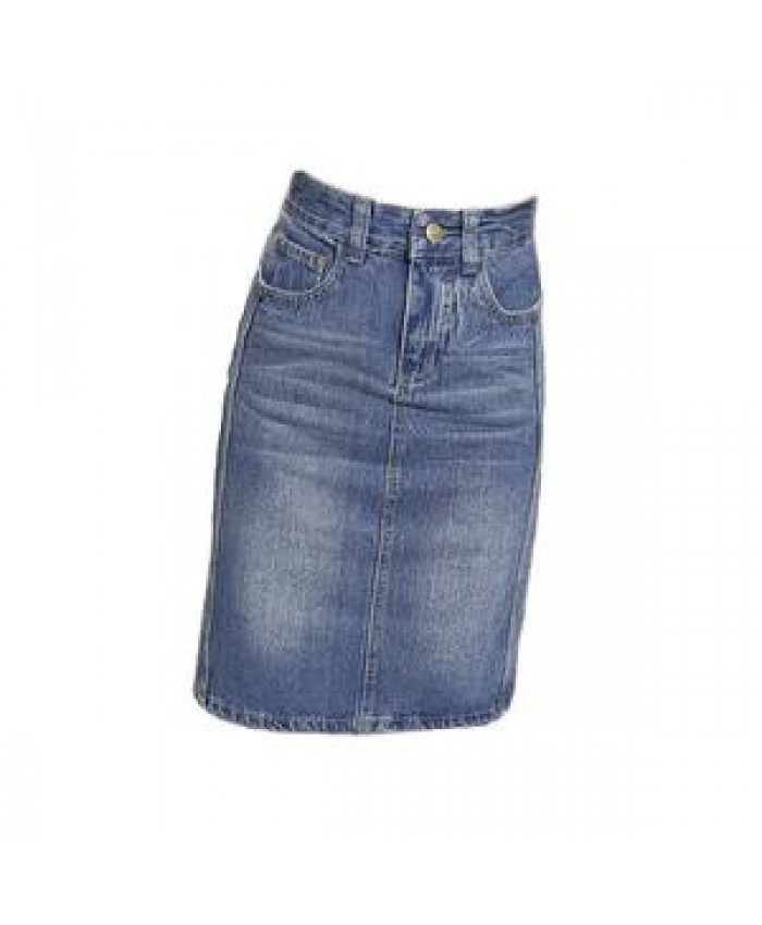 fashion wholesales Ladies denim jeans skirt knee length long women skirt and top set short jean skirts for ladies