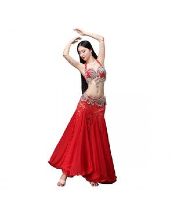 2019 new Female Adult longuette Performance clothes Fairy suit Performance clothes spring and autumn Belly dance costumes