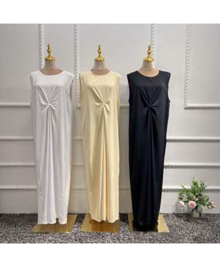 Boutique Wholesale 2022 Bottoming Vest Long Dress Inside Casual Women's Fitted Body Long Casual Dress
