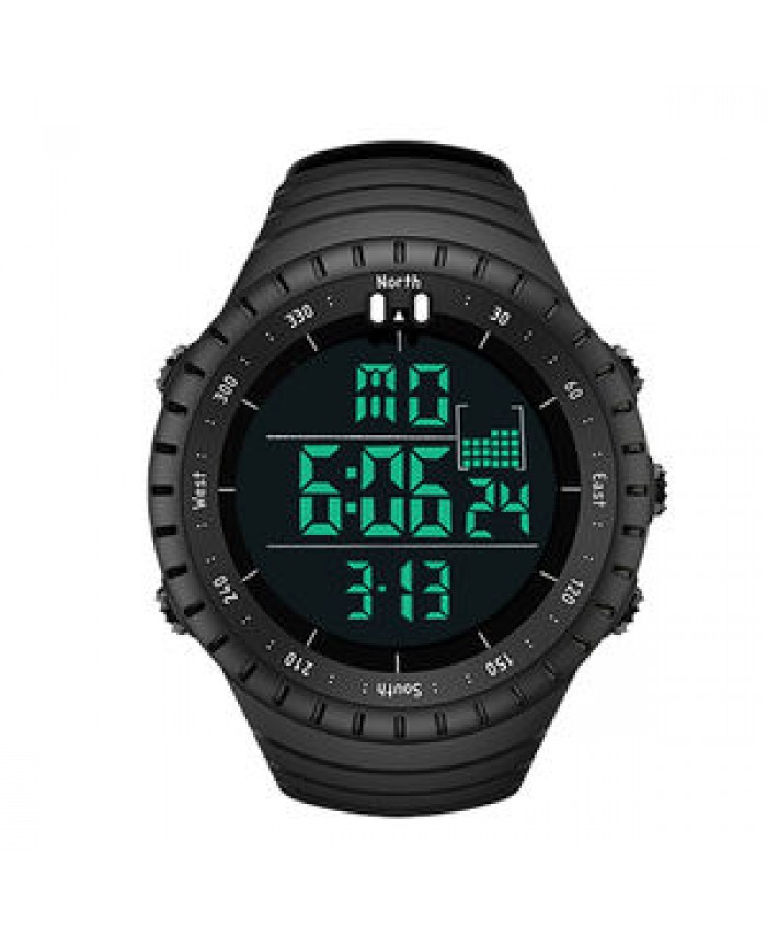 SENORS Sport Watch Men Outdoor Digital Watches LED Electronic Wristwatch Military Alarm Male Clock Digital