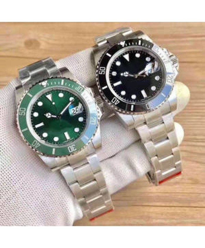 NEW Quality Luxury Automatic 904L Stainless Steel Sapphire Mirror Glass Roleables Explore Watches