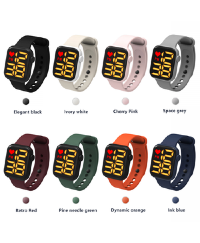 Custom Fashion Touch Screen Watches Sports Silicone Band Day Date Electronic Watches reloj hombre led digital Watch for Men