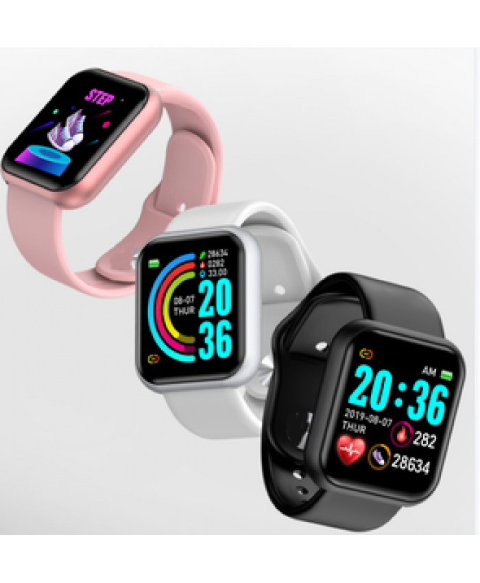 High Quality Waterproof Silicone Touch Bracelet Cut Smart Band Led Sports Watch