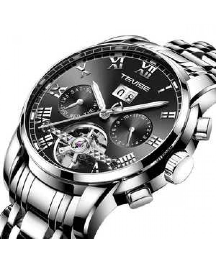 Luxury multifunctional luminous waterproof automatic mechanical watches for men