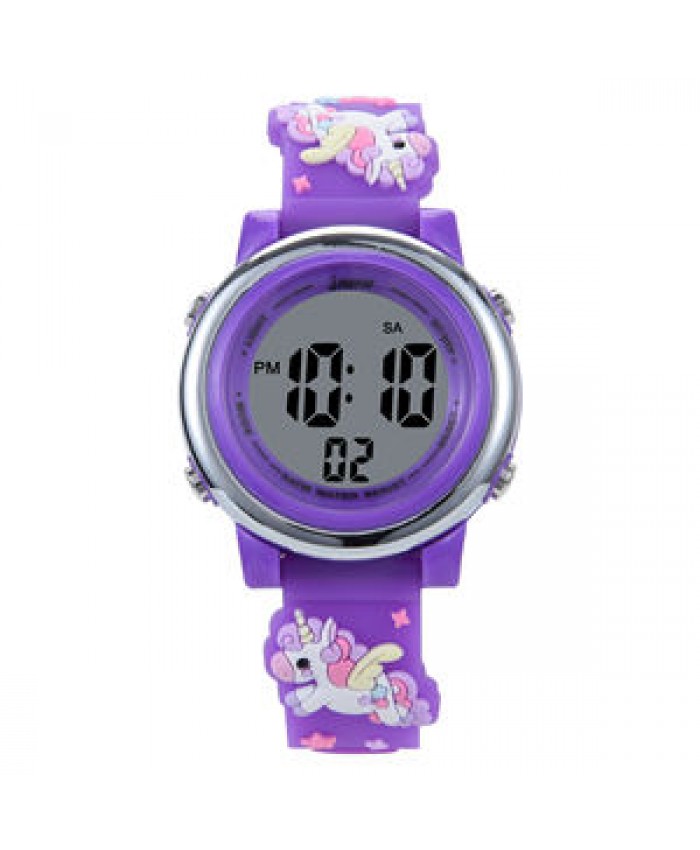 LED backlight waterproof kids wrist watch cartoon digital watch kids watch digital