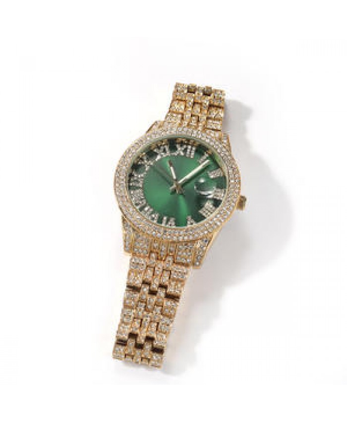 Watch New Number Design Bezel Golden Mens Clock Men Automatic mechanical Watch