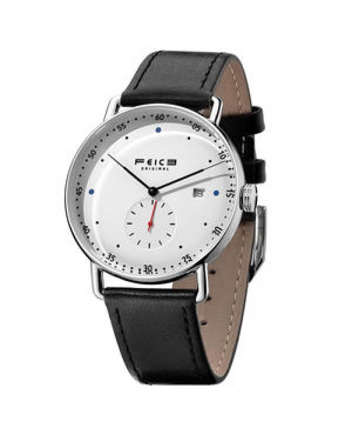 New Men's Automatic Watch Unisex Classic Bauhaus Mechanical Watch Curved Mirror Waterproof Casual Dress Watches FM506