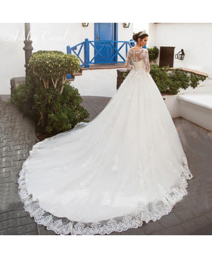 Wedding Dress Daisiya Bridal White Bridal Gowns Lace Woman Princess Wedding Dress Bridal Gown