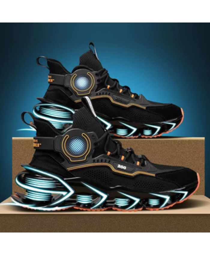 Wholesale New Model Soft Sole Walking Style Shoes Breathable Men Running Sport Shoes