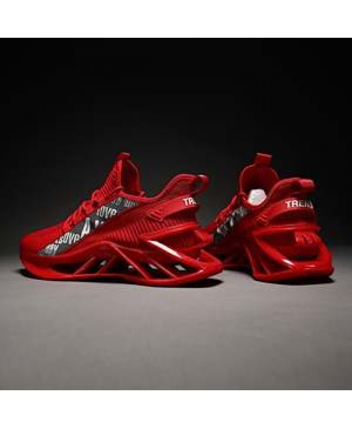 Shoes men Sneakers 2021 Blade Running Shoes Breathable Men Footwear Trainer Fashion Male casual Red Shoes for men