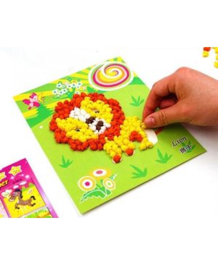 DIY Cartoon Crafts Toys For Children Felt Paper Handicraft Kindergarten Material Funny Arts And Craft Gift