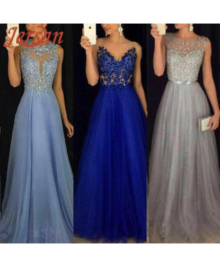 Custom New Arrival Lace Floral Maxi Formal abendkleid Party Long Sleeve Evening Dress Prom Long Ball Bridal Gowns Wedding Dress