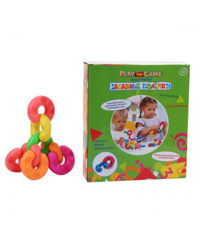 DIY 24pcs plastic educational building toy connecting blocks