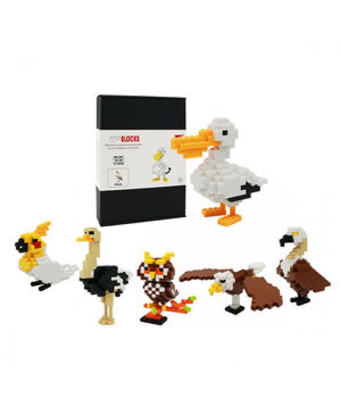 YIRUN bird series blocking building toys compatible legoinglys kids blocks wholesale funny legos for kids toys