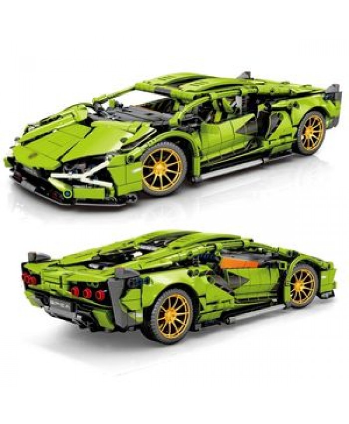 Sembo Technic 1254PCS Remote Control Speed Super Racing Car lamborghining Building Blocks Toys