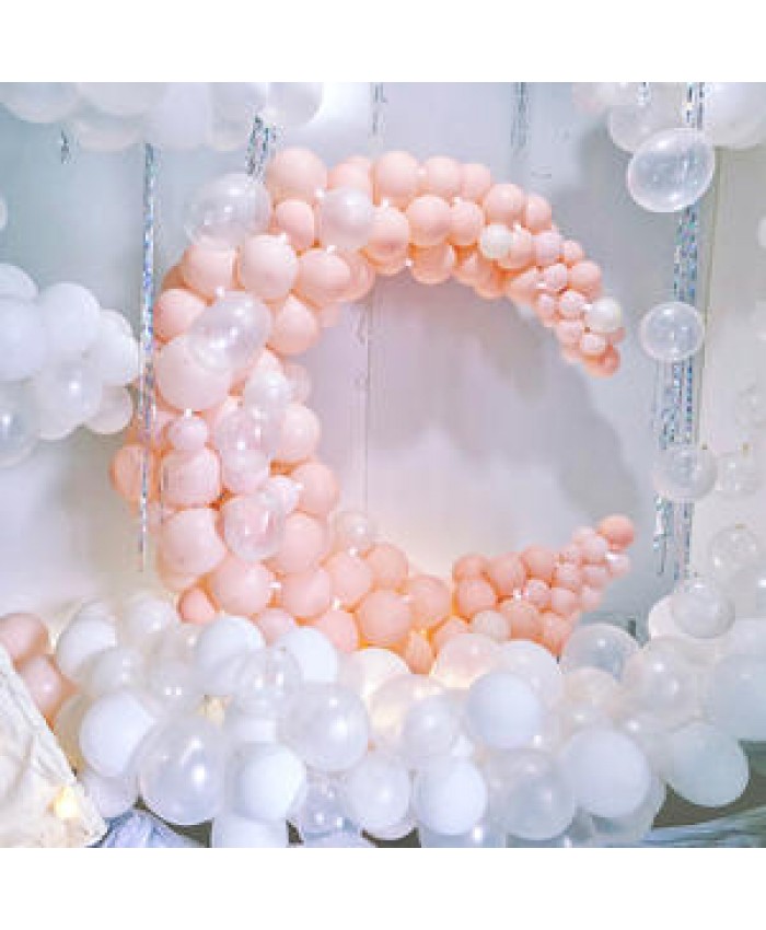 Balloon Party Decoration Macaron Pink Balloon Garland Latex Balloon Set For Kids Birthday Party Decoration