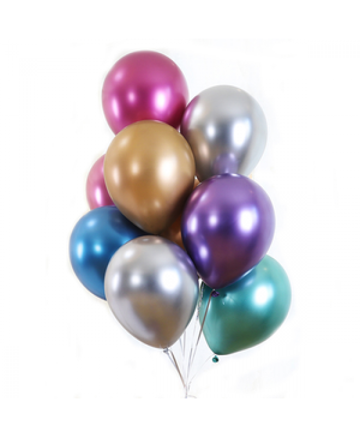 Chrome Mauve Metallic 12 Inch Qualatex Latex Balloons