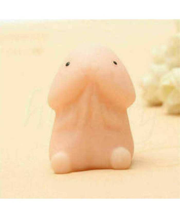 Soft Mochi Dingding Squishy Focus Squeeze Reduced Pressure Abreact Vent Healing Toy Fun Joke Party Gift
