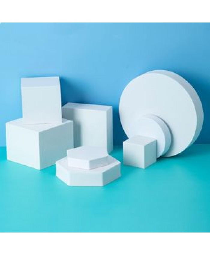 Photo Yiscaxia Wholesale Different Sizes 8 In 1 Geometric Cube Solid Color Photography Photo Background Table Shooting Foam Props
