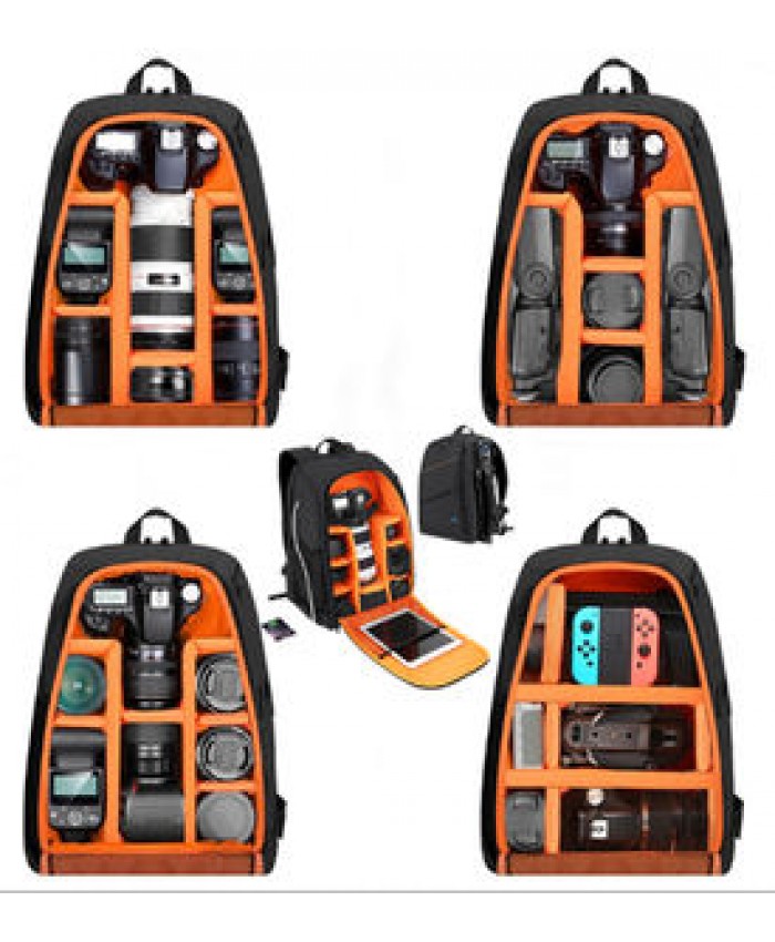 Cheap Big Capacity Photography Camera Accessories Backpack Waterproof Dual Shoulders Backpack Camera Bag DSLR Photo Video Bag