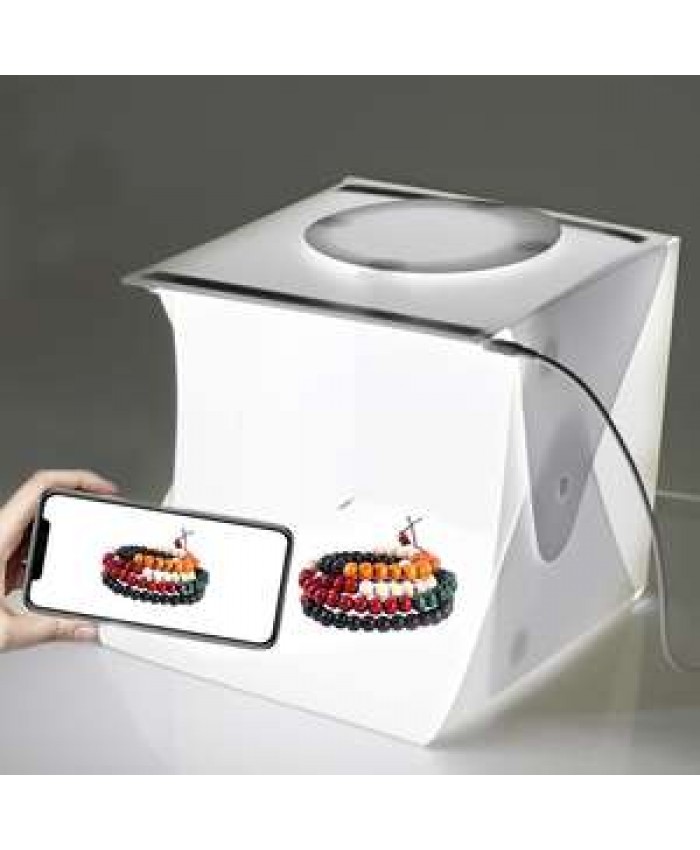 Camera, Photo & Accessories 40cm Mini Portable Photography Lightbox Shooting Tent Kit Studio Box with 2 Led Panel LightsPhoto S