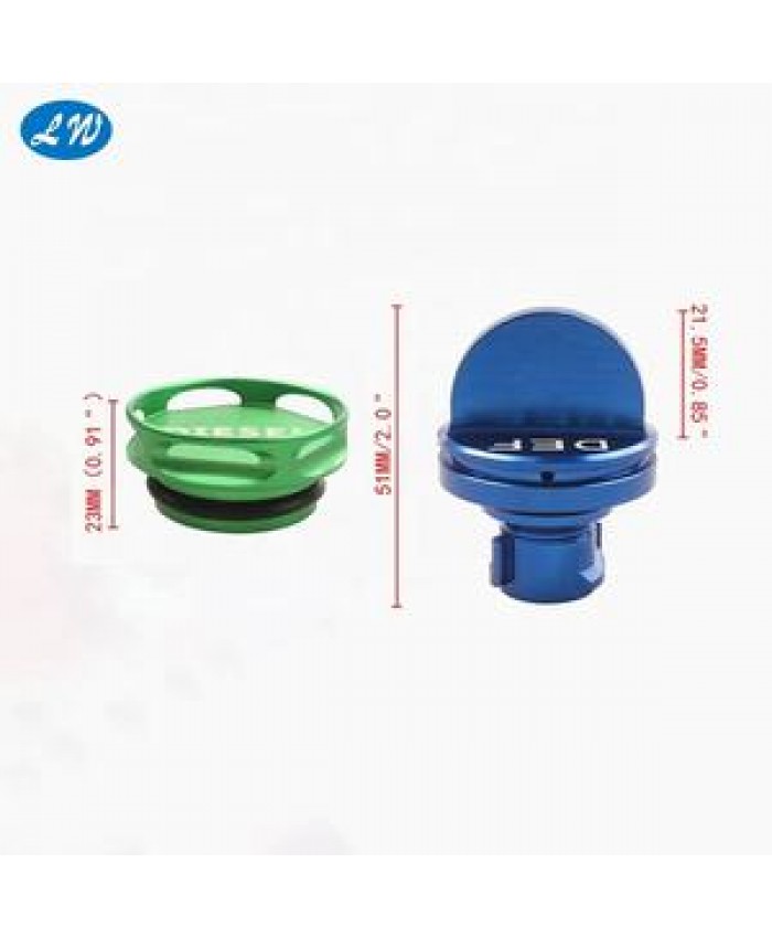 Parts Accessories Car Parts Aluminum CNC Milling Accessories CNC Aluminum Milling 5 Axis Machining Diesel Fuel Filler Gas Tank Cover
