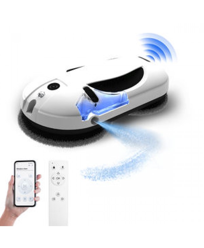 S2 Glass Window Cleaning Robot Water Spray with Remote App Control Cleaning Appliances