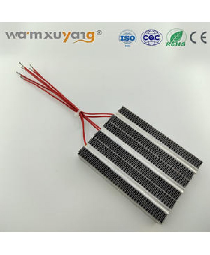 Heater Ptc Heating Wire Insulated Aluminum Constant Temperature Ptc Electric Heating Element Ptc Ceramic Heater 12v
