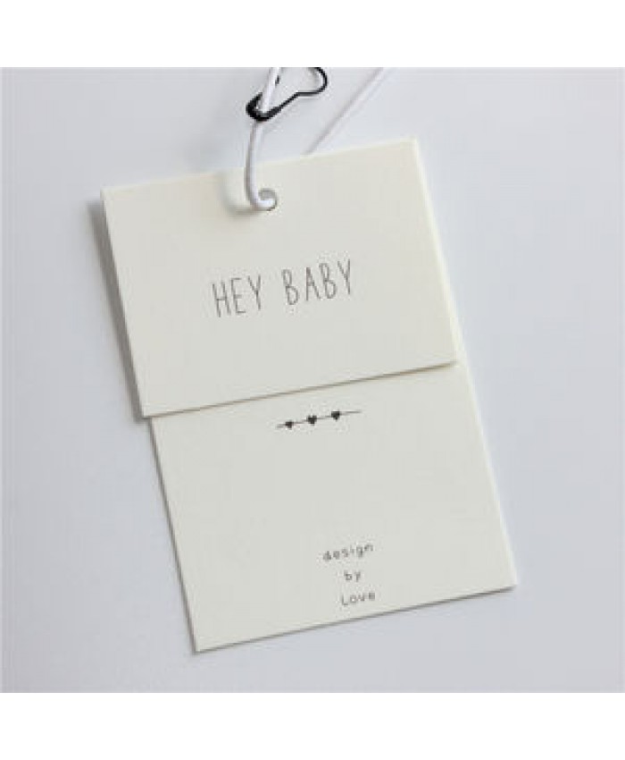 Garment & Processing Accessories Beige Ivory Card Tag Customized High-end Clothing Listing Printing Women's Special Papergarmen
