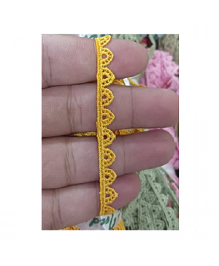 Top Selling Spot Triangle GPO Lace Trim OEM Customized Garment & Processing Accessories Manufacturer From India