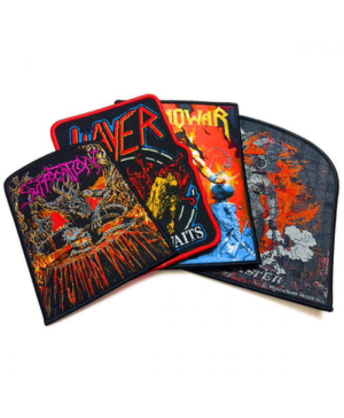 Garment Processing Accessories New Design Custom Club Name Logo Woven Badges Patches For Clothing