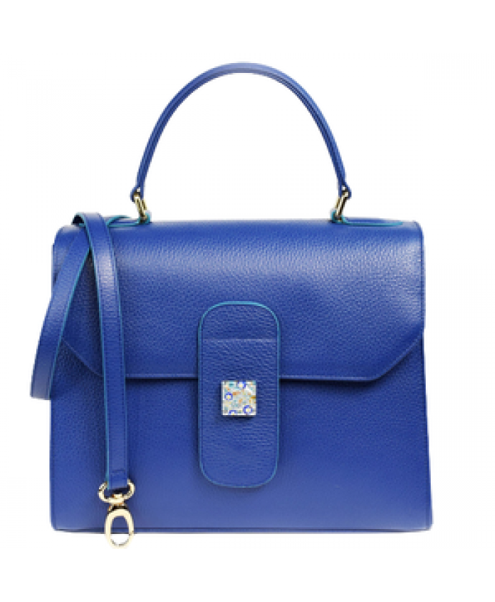 MURANO 19 BLUE Bag Made in Italy