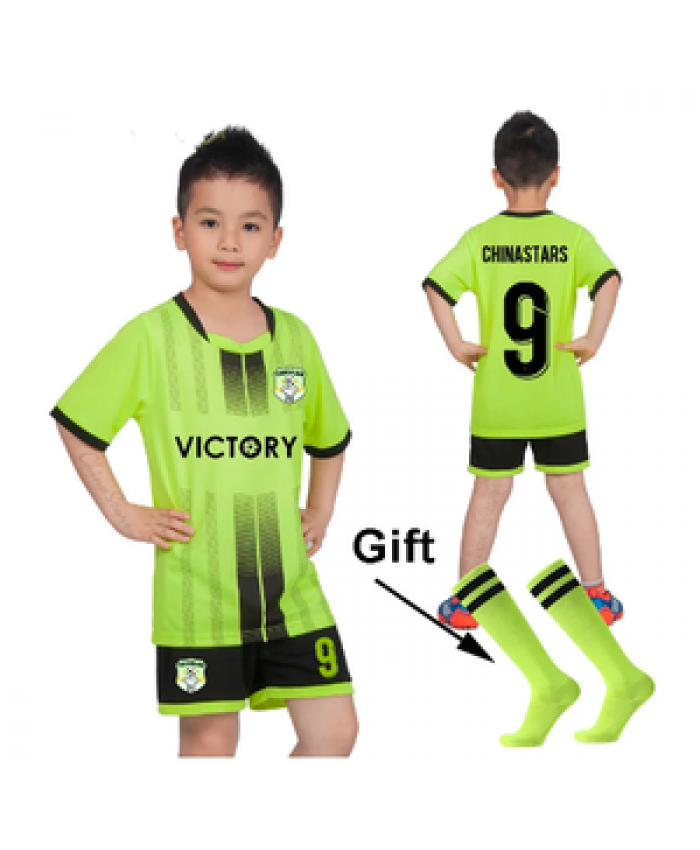 2020 football Uniforms boys girl soccer Jerseys Custom child Soccer Jersey Set Sportswear t-shirt sports suit new style