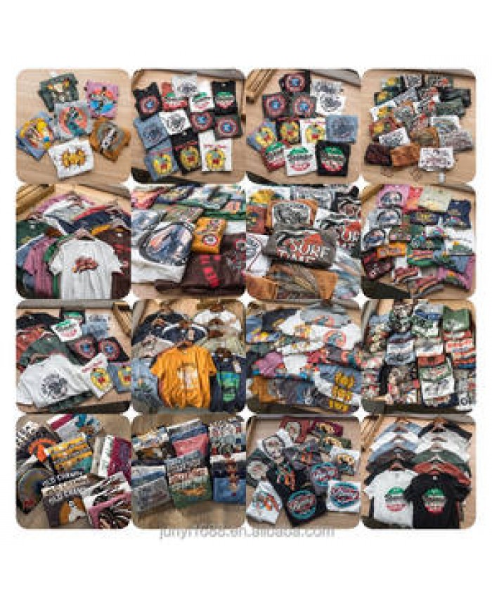 Cheap men's clothing wholesale manufacturers direct summer large men's short-sleeved t-shirts