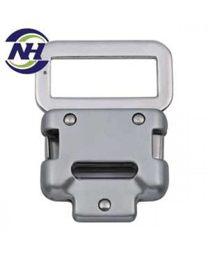 Belt Handbag Pin Custom Letter Belt Aluminum Buckles