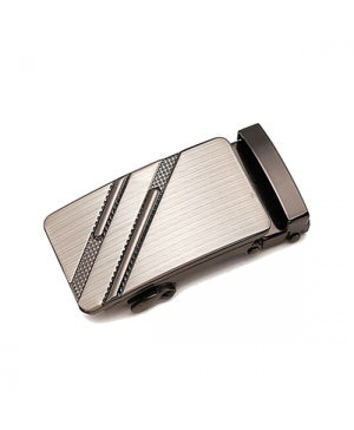 Advanced custom men's 3.5CM 4CM metal automatic normal belt buckle belt accessories