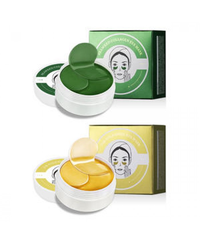 Baolin OEM Seaweed eye mask 60 pieces to remove wrinkles fade dark circles eye wrinkles mask sleeping wholesale