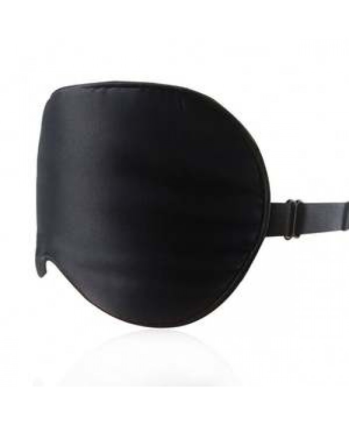 Custom logo eye mask travel100% pure mulberry luxury silk sleep eye mask